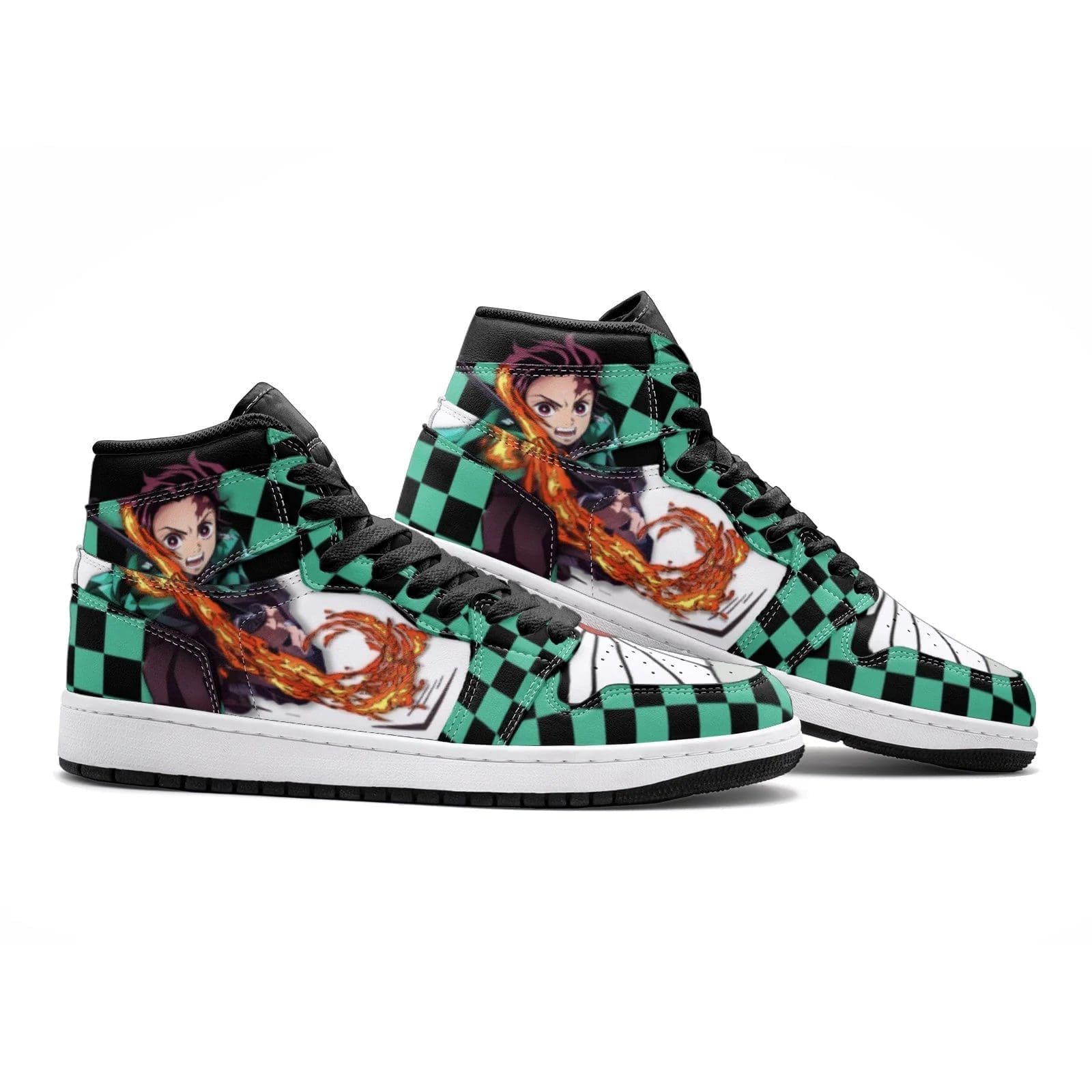 Tanjiro Kamado Demon Slayer AJ1 High Top Shoes SMDMSL1