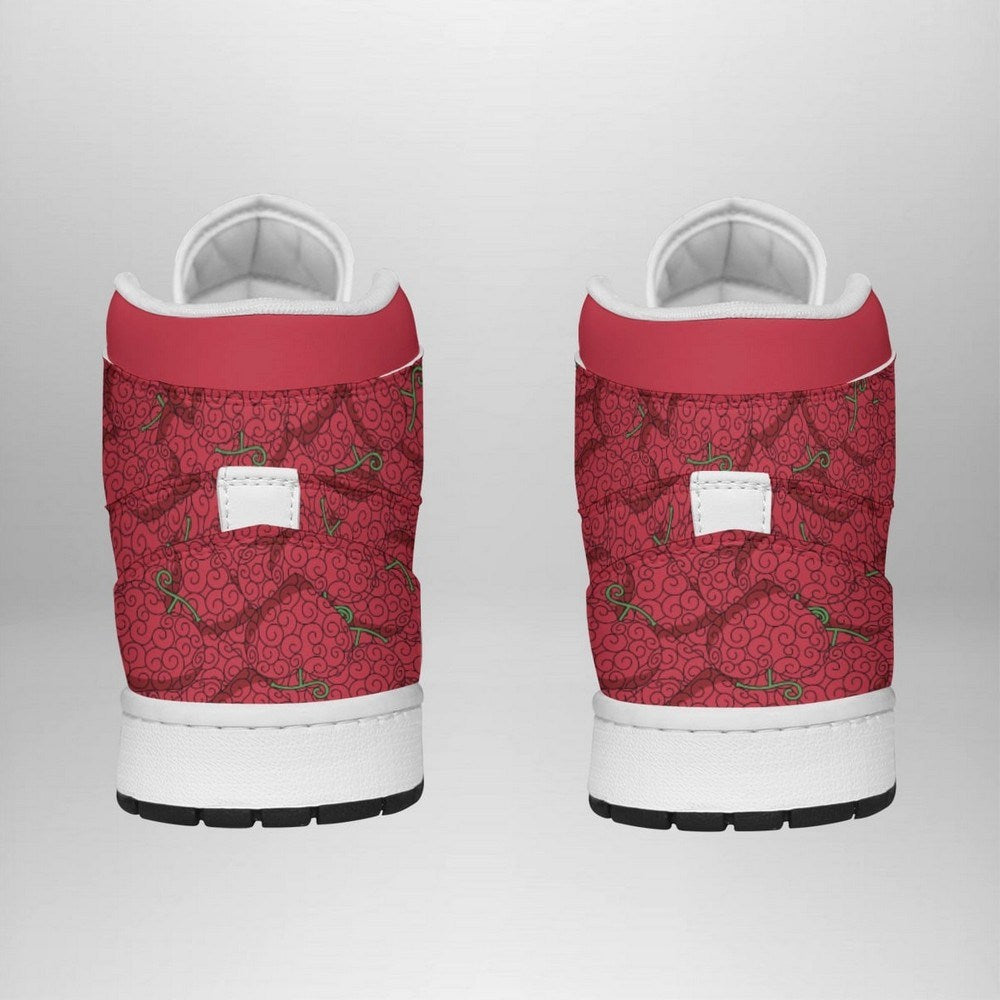 Ope Ope No Mi Pattern One Piece AJ1 Shoes