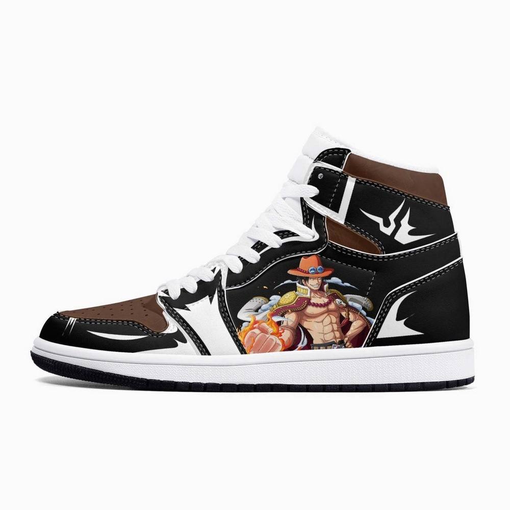 Portgas D. Ace One Piece AJ1 Shoes