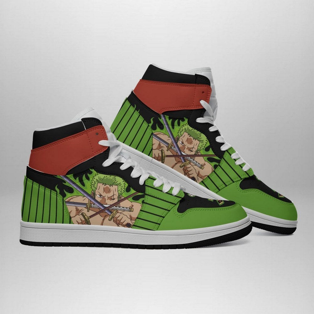 Roronoa Zoro One Piece AJ1 Shoes