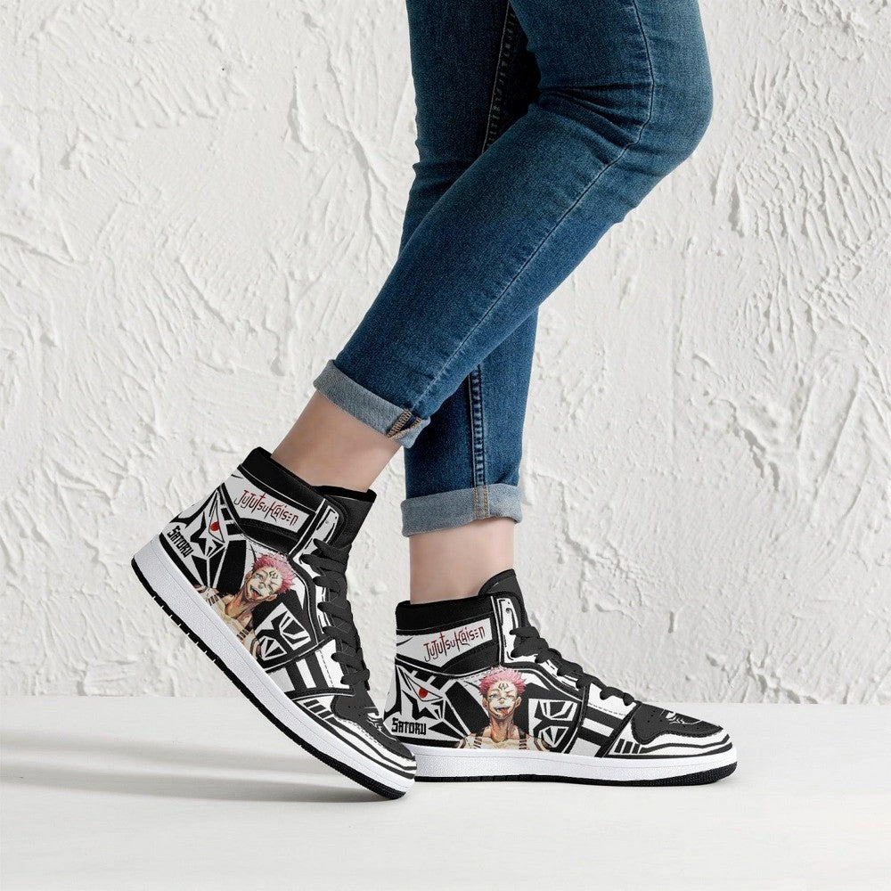 Sukuna Sorcery Fight JD1 High Top Shoes