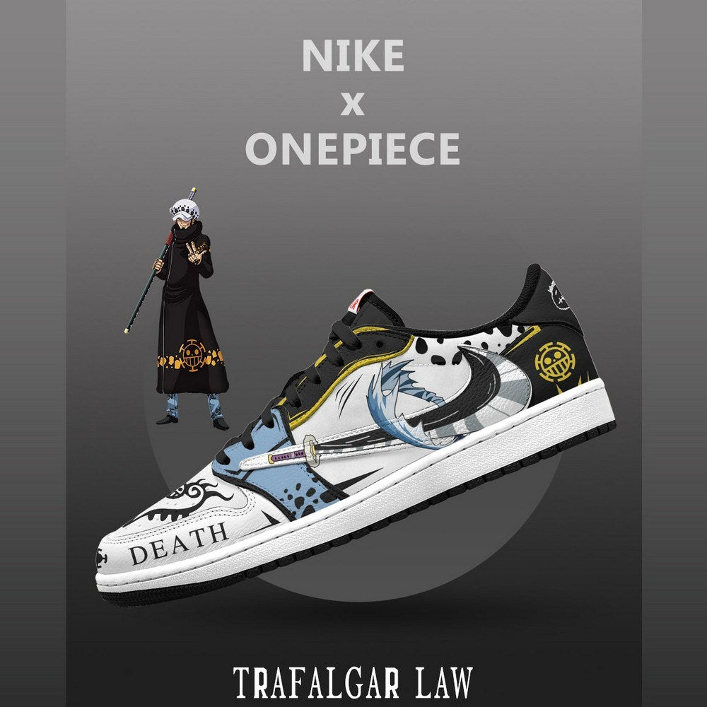 Trafalgar D. Water Law V.8 One Piece Limited Low Top Shoes