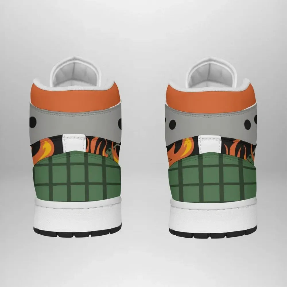 Bakugo Explosion My Hero Academia Special High Top Shoes