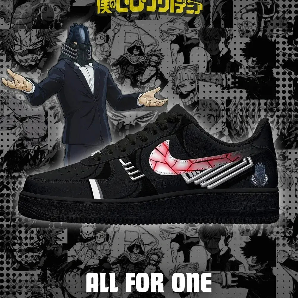 All For One My Hero Academia New Low Top Shoes