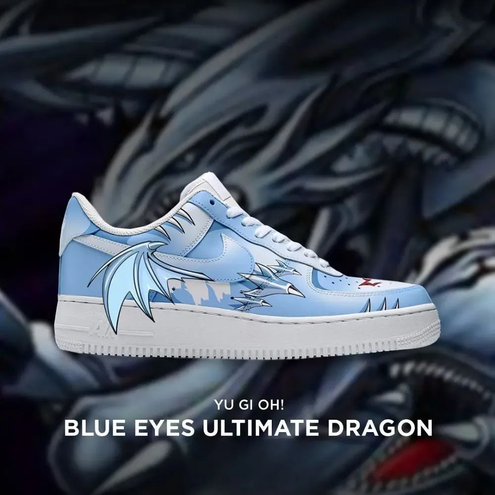 Blue Eyes Ultimate Dragon Yu-Gi-Oh Edition Low Top Shoes