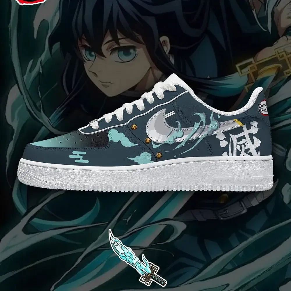 Muichiro Limited Demon Slayer Low Top Shoes