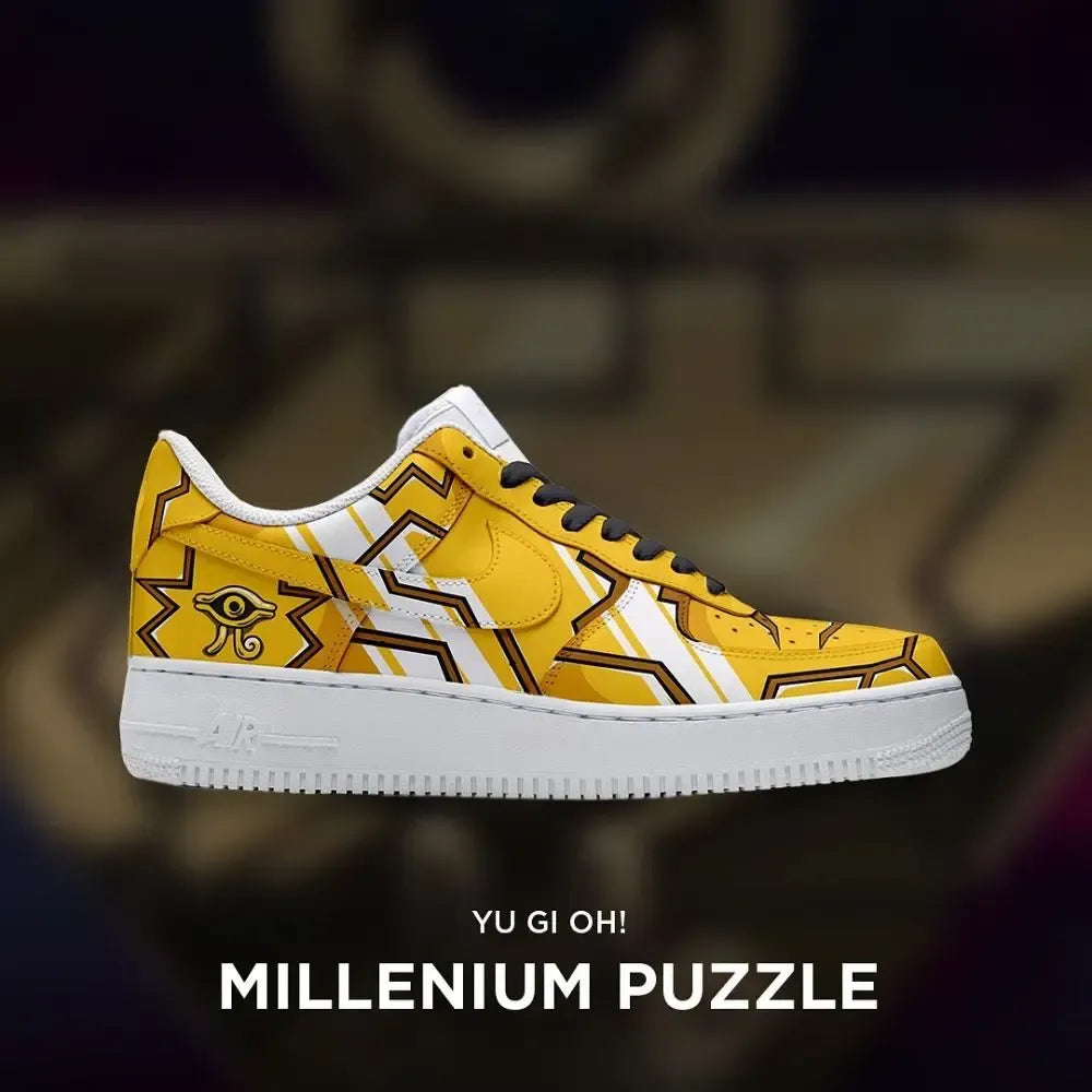 Millenium Puzzle Yu-Gi-Oh Edition Low Top Shoes
