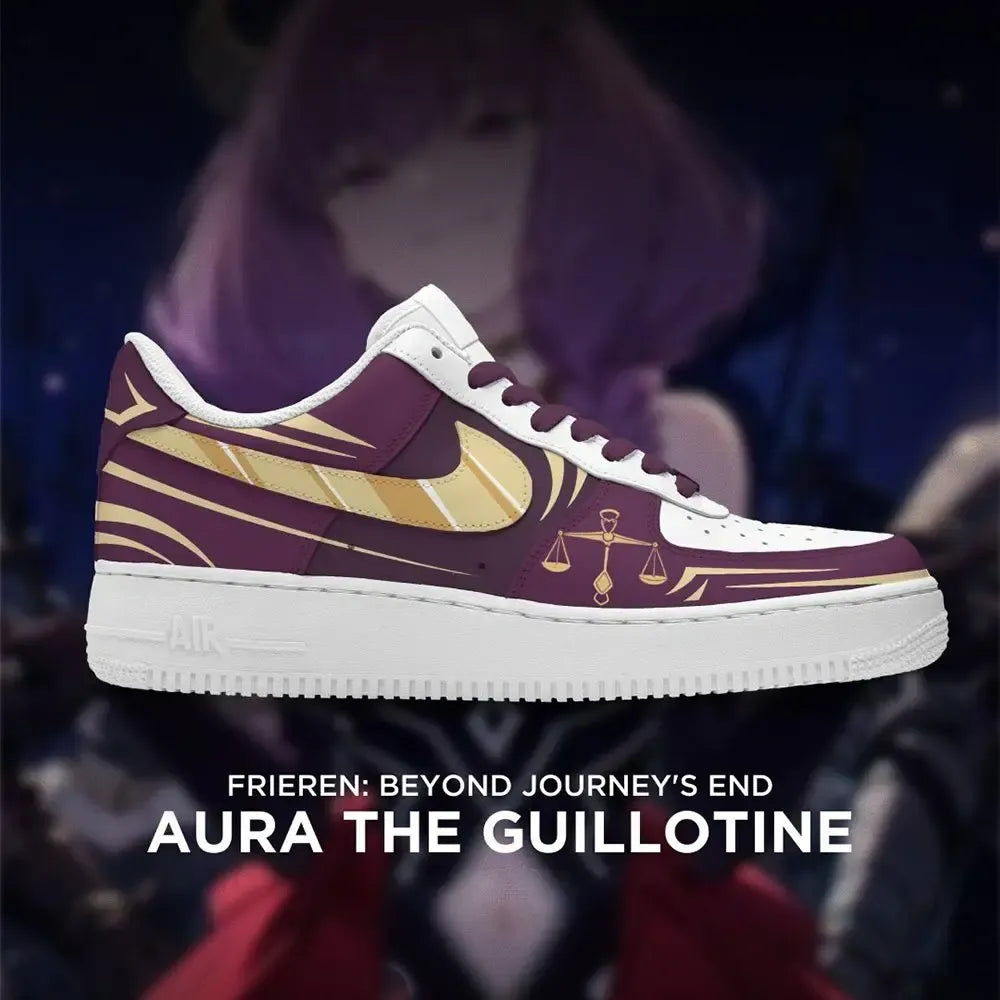Aura The Guillotine Frieren Low Top Shoes