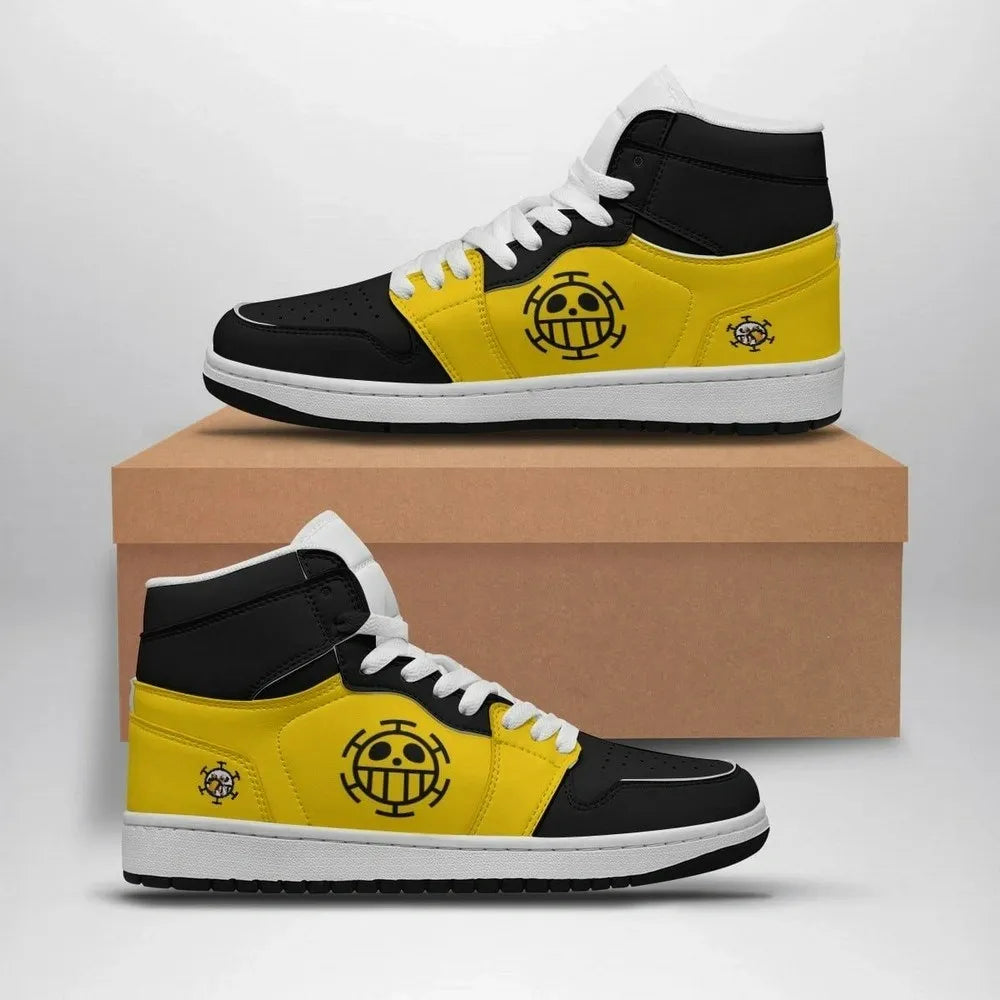 Trafalgar D. Water Law One Piece Special High Top Shoes