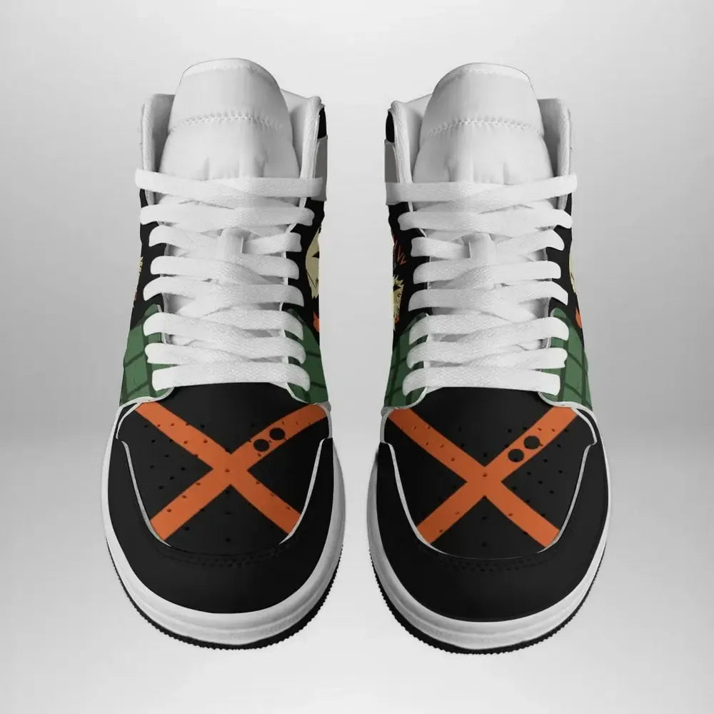Bakugo Explosion My Hero Academia Special High Top Shoes