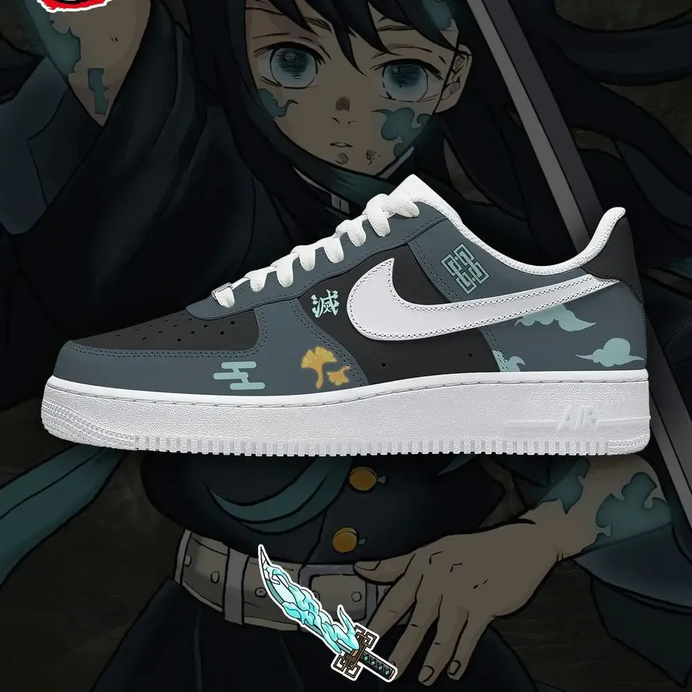 Muichiro Tokito V.3 Demon Slayer Special Design Low Top Shoes