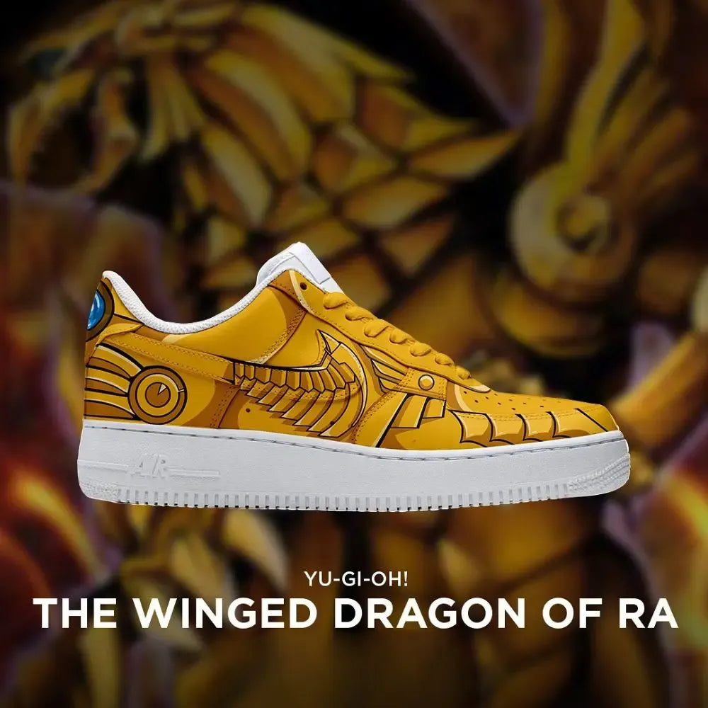 The Winged Dragon of Ra f Yu-Gi-Oh Edition Low Top Shoes
