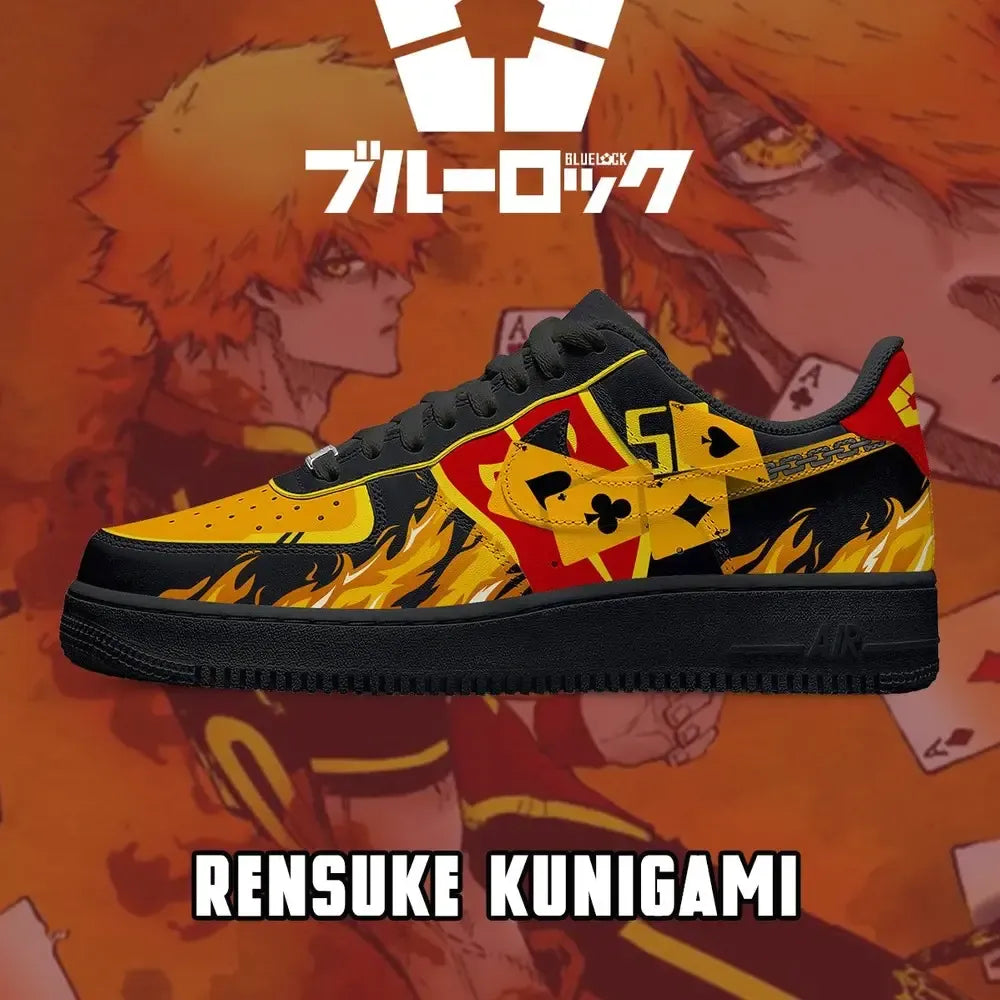 Rensuke Kunigami V.6 Blue Lock Low Top Shoes