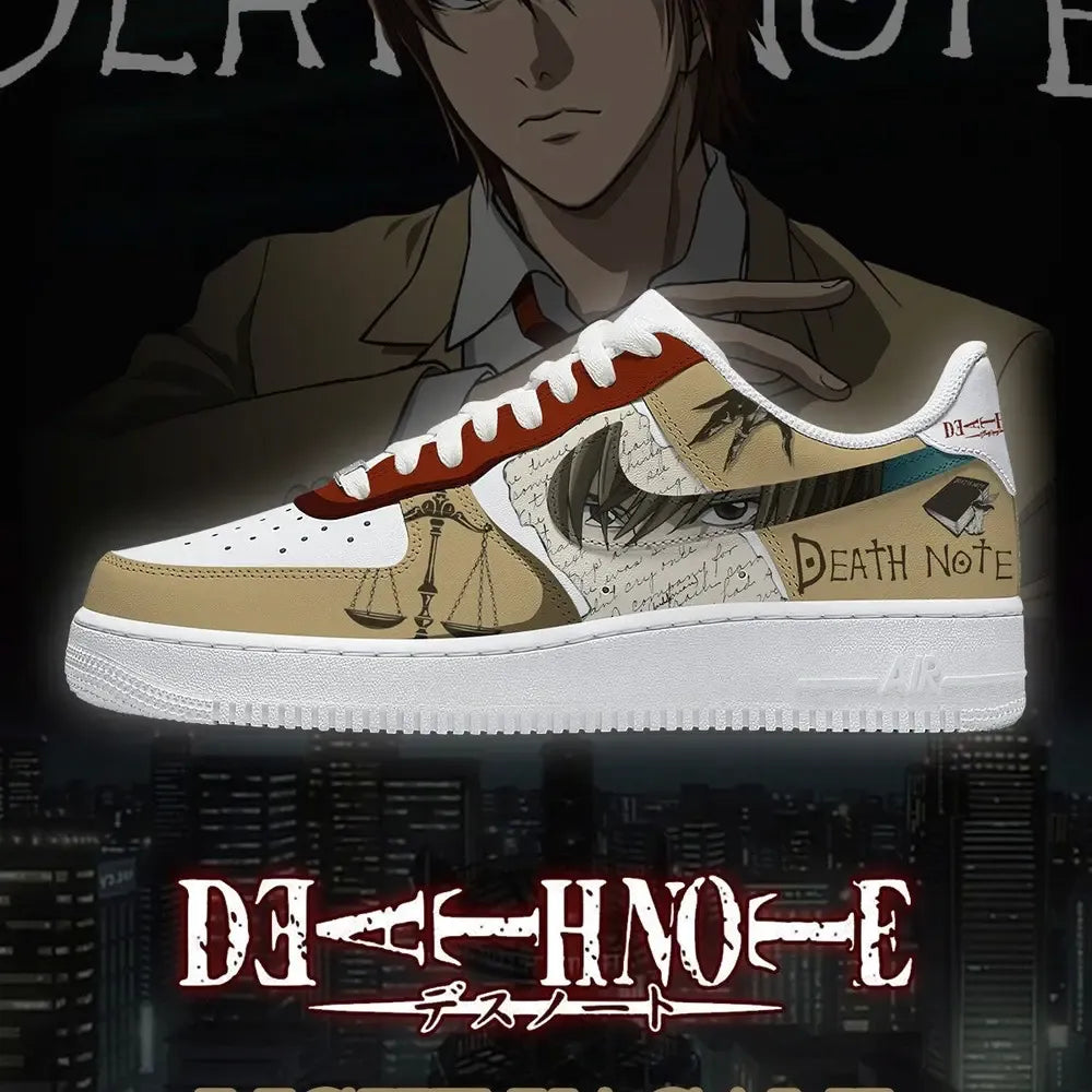 Light Yagami Death Note Limited Low Top Shoes