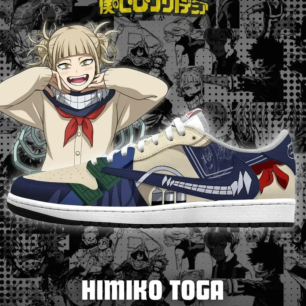 Himiko Toga V.1 My Hero Academia New Low Top Shoes