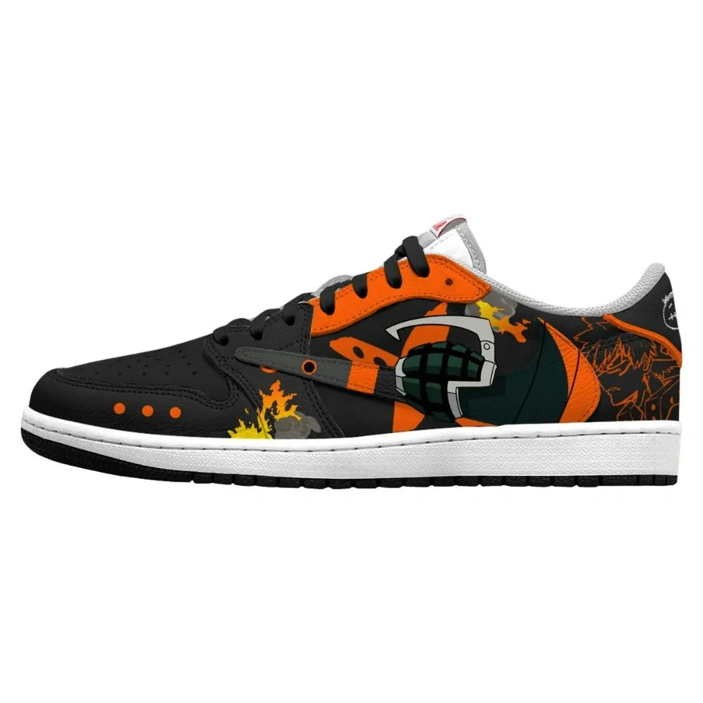 Kacchan V.1 My Hero Academia New Low Top Shoes