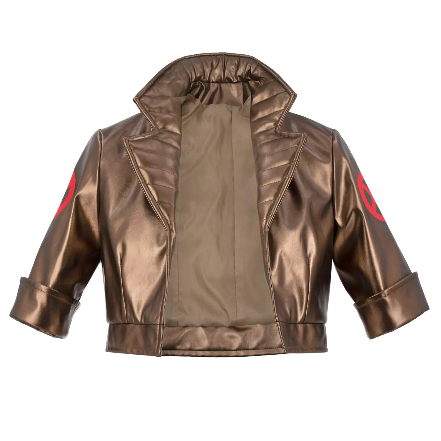 C-ZOFEK Womens Hero Cosplay Jacket High Waist PU-Leather Coat for Halloween(Medium)